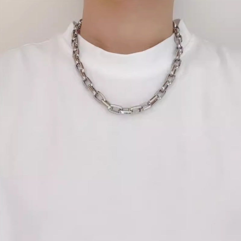 Men's Pure Silver Cuban Necklace
