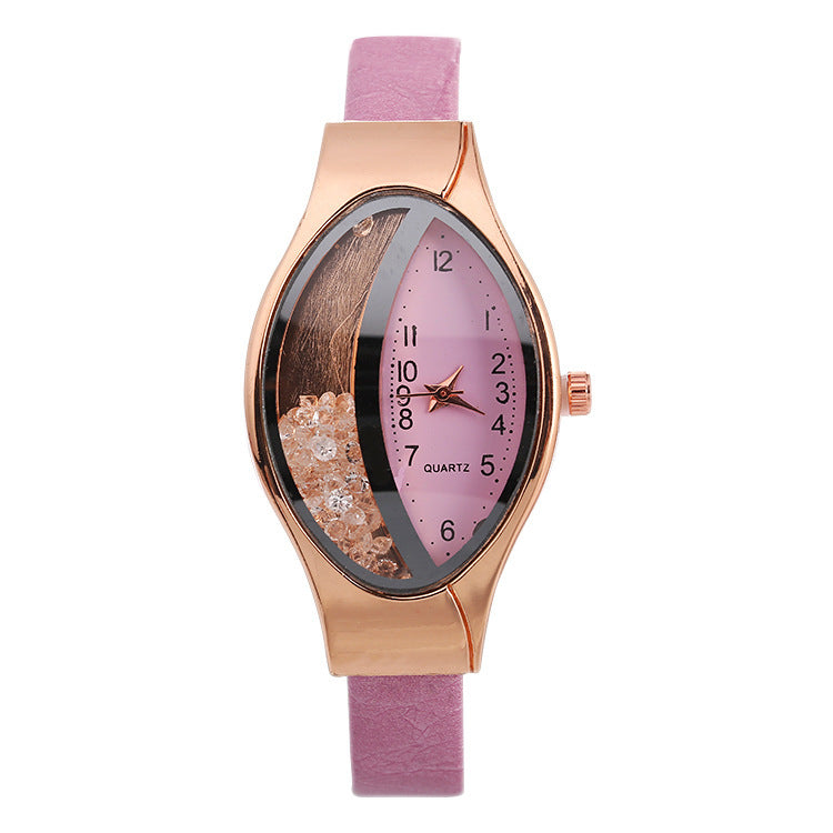 Watch Eye Shape Ladies Quartz Watch