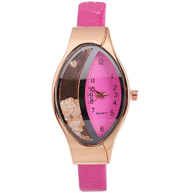 Watch Eye Shape Ladies Quartz Watch