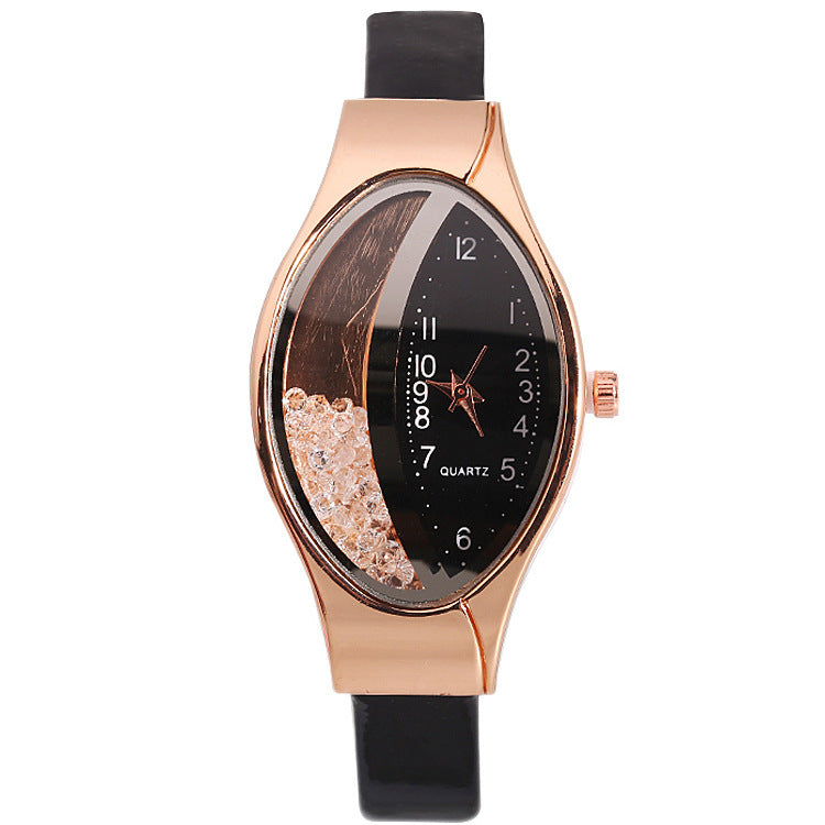 Watch Eye Shape Ladies Quartz Watch