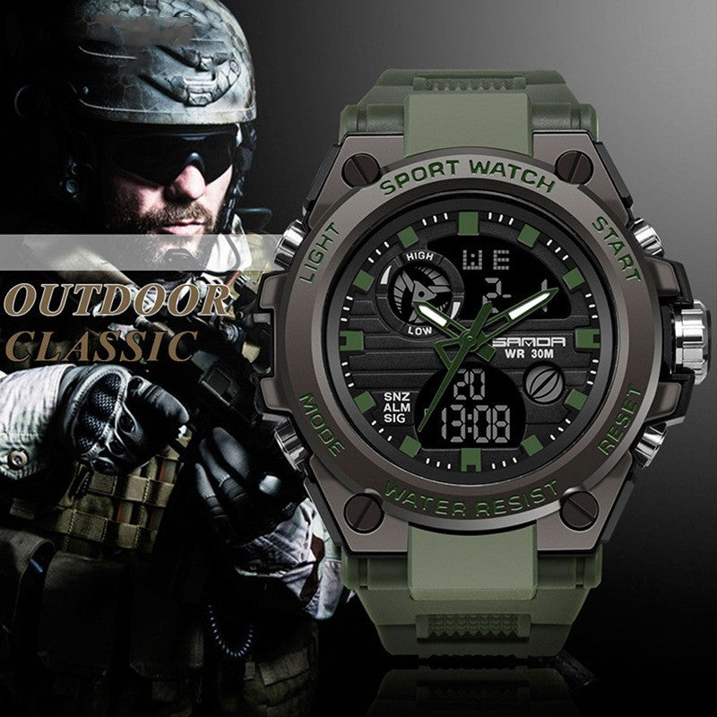 Multifunctional Digital Waterproof Watch