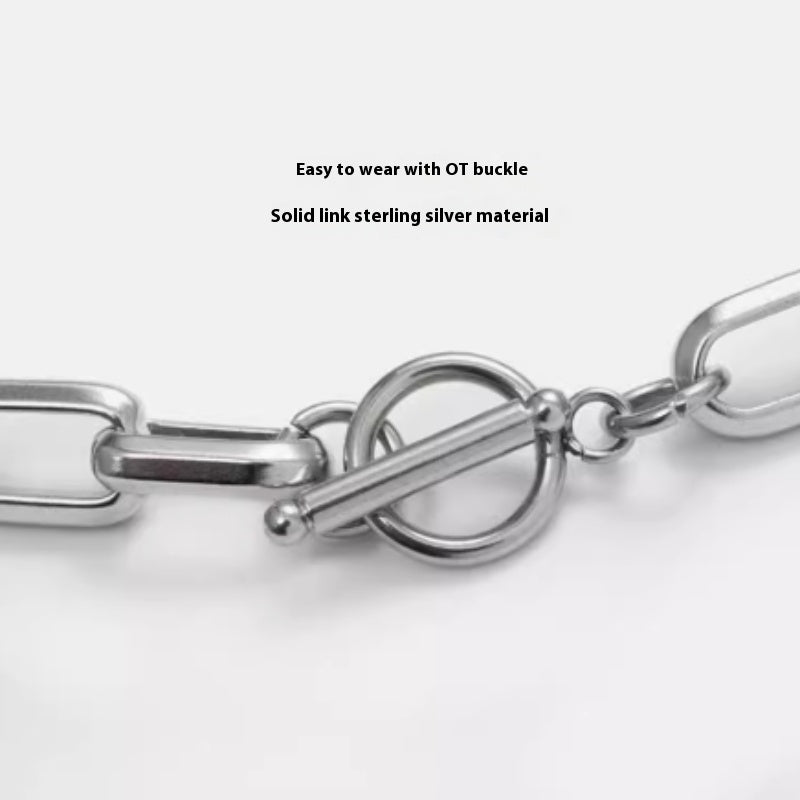 Men's Pure Silver Cuban Necklace