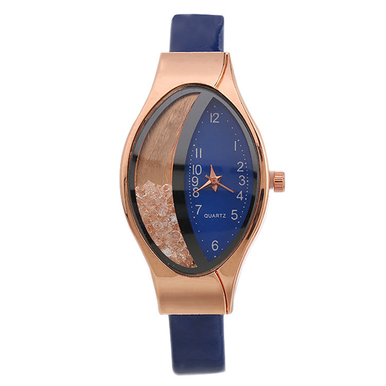 Watch Eye Shape Ladies Quartz Watch