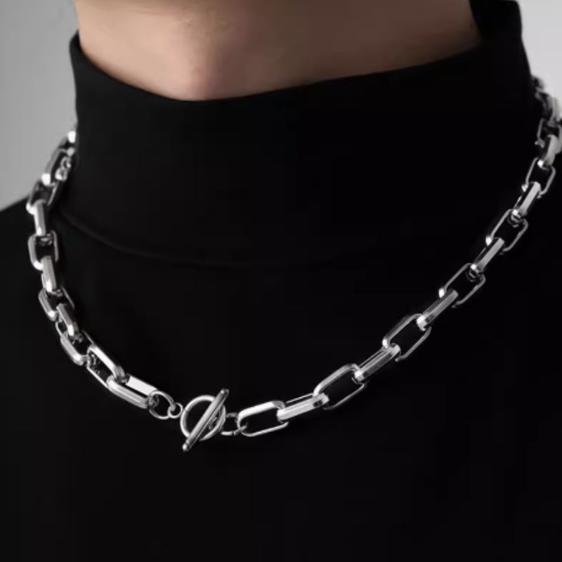 Men's Pure Silver Cuban Necklace